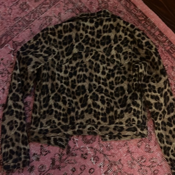 Miaou Leopard Jacket Sz XS - Picture 7 of 7
